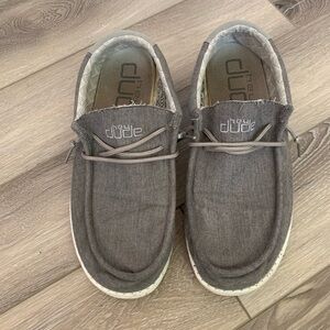 Hey Dude Wally Chambray Sepia Brown Shoes Men’s Size 9